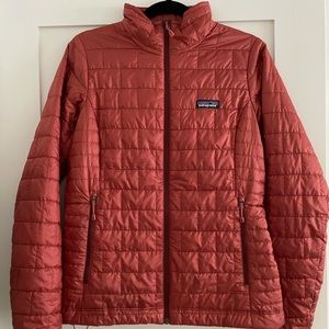 Womens Nano Puff Patagonia in Spanish Red